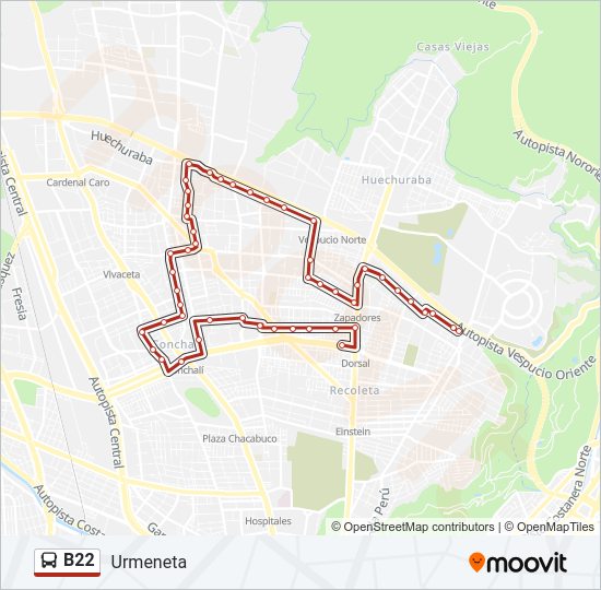 Mapa de B22 de Micro