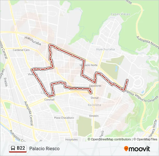 B22 Micro Line Map