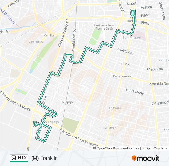 H12 Micro Line Map