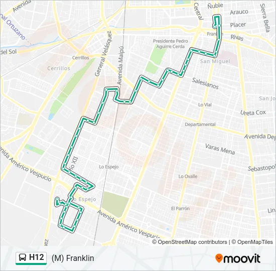 H12 Micro Line Map