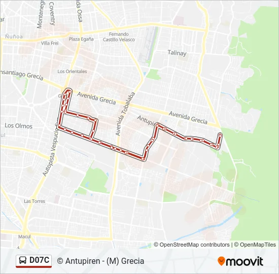 D07C Micro Line Map