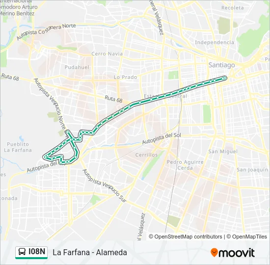 I08N Micro Line Map