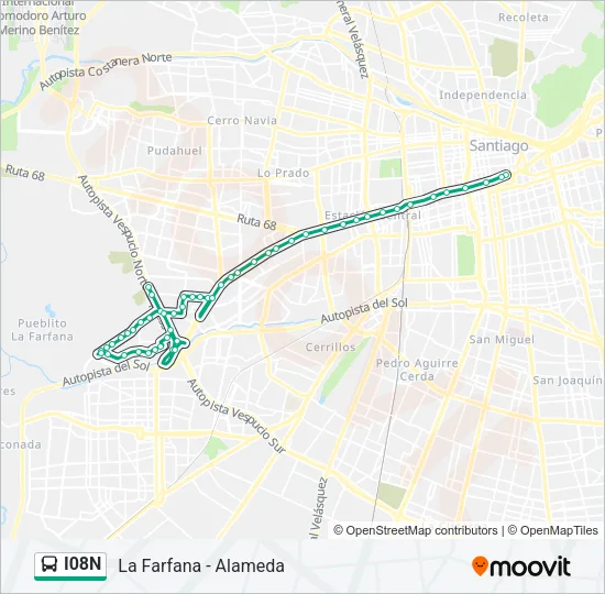 I08N Micro Line Map