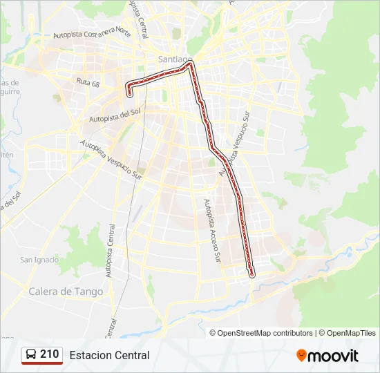 210 Micro Line Map
