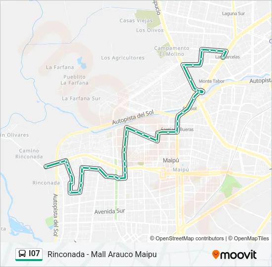 I07 Micro Line Map