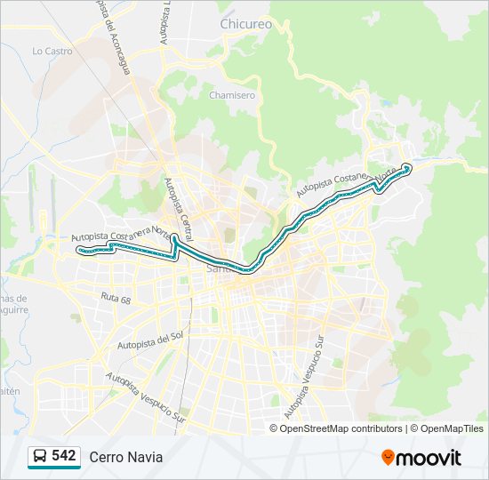 Mapa de 542 de Micro