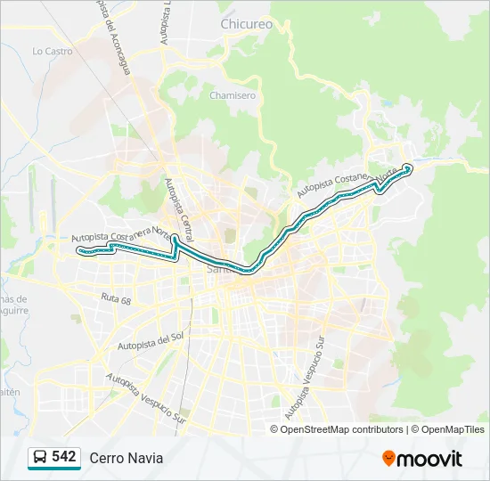 542 Micro Line Map