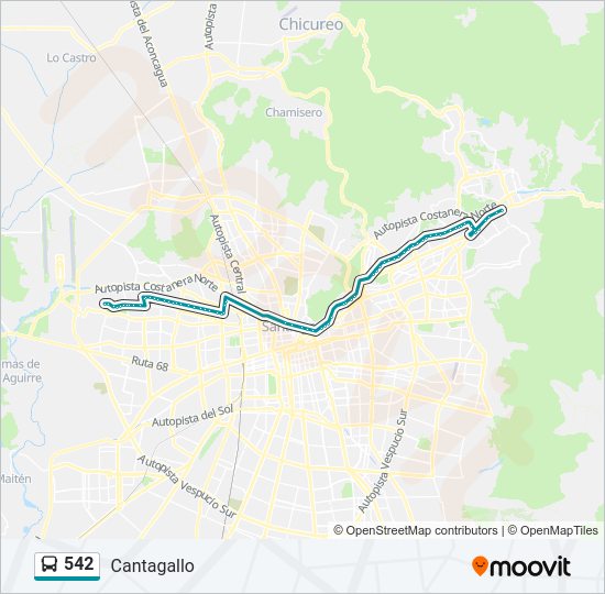 Mapa de 542 de Micro