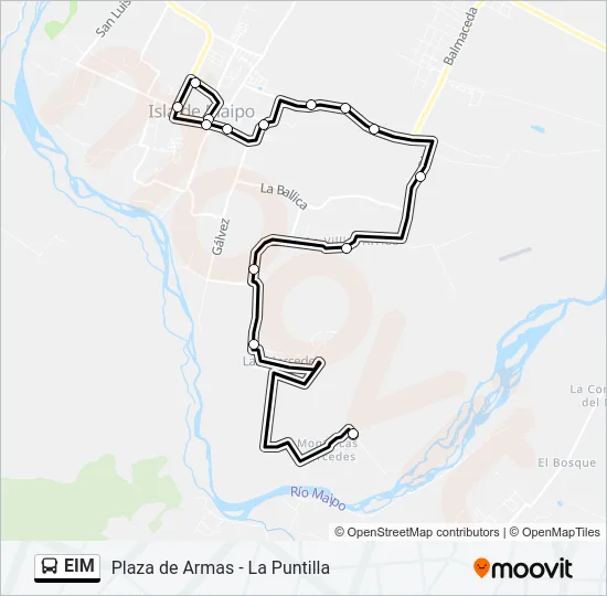 EIM Micro Line Map