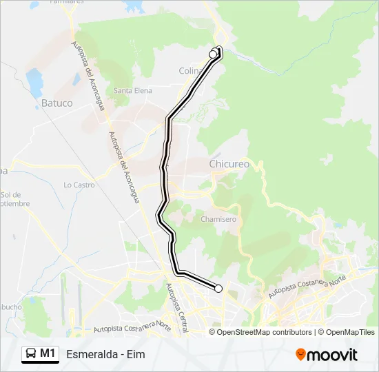 M1 Micro Line Map