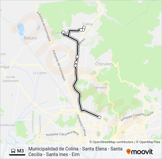 Mapa de M3 de Micro