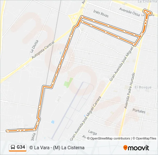 G34 Micro Line Map