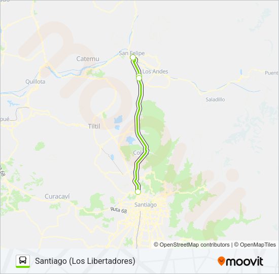 Mapa de FLIXBUS CL007 de Micro