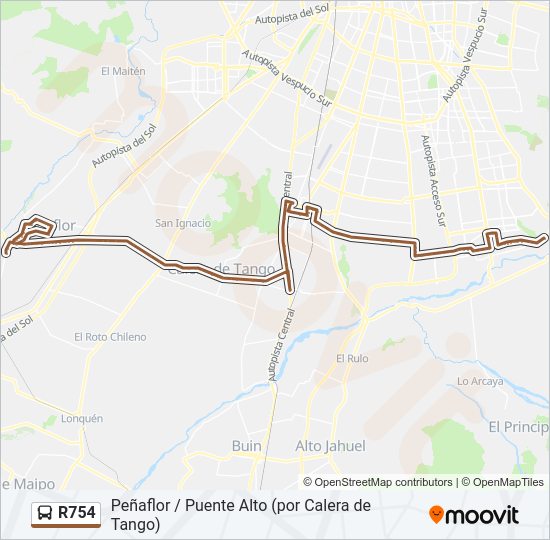 Mapa de R754 de Micro