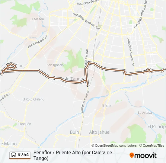 R754 Micro Line Map
