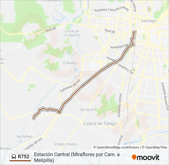 R752 Micro Line Map