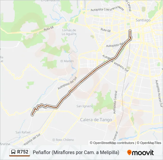 R752 Micro Line Map