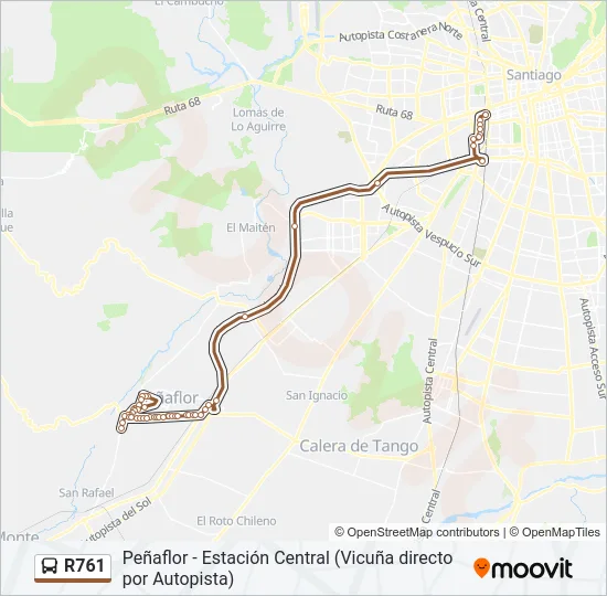 R761 Micro Line Map