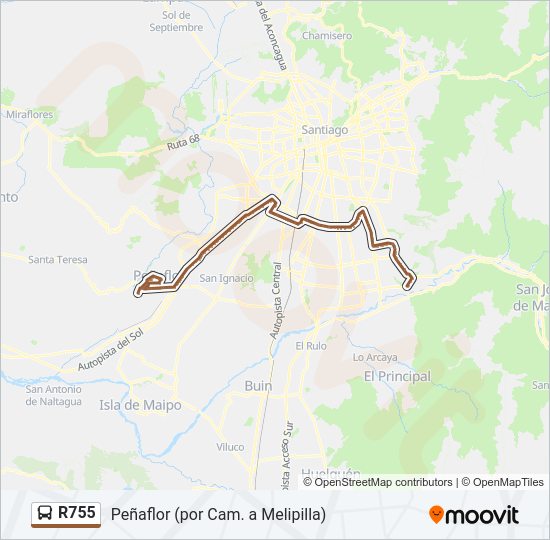 Mapa de R755 de Micro