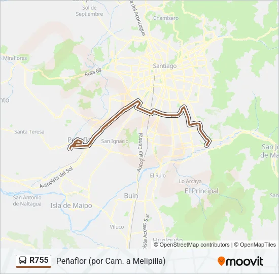 R755 Micro Line Map