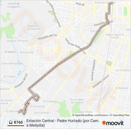 Mapa de R760 de Micro