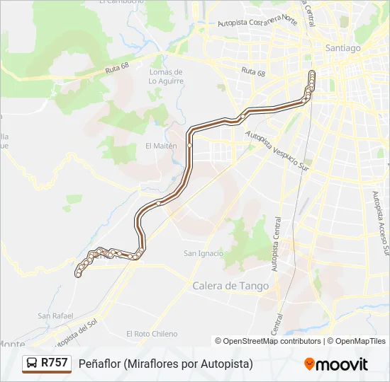 R757 Micro Line Map