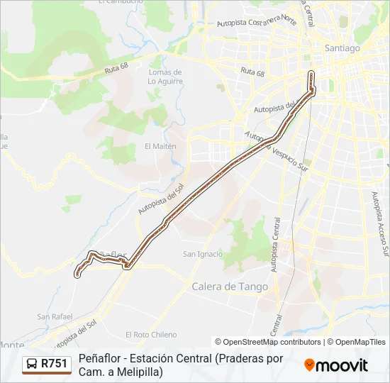 R751 Micro Line Map