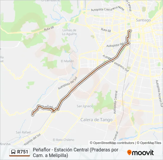 R751 Micro Line Map