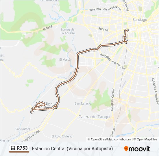 Mapa de R753 de Micro