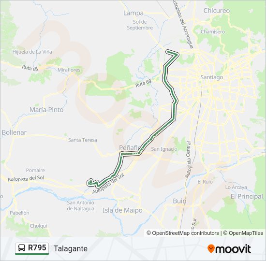 Mapa de R795 de Micro