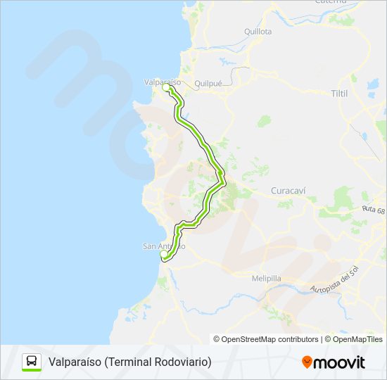 Mapa de FLIXBUS CL014 de Micro