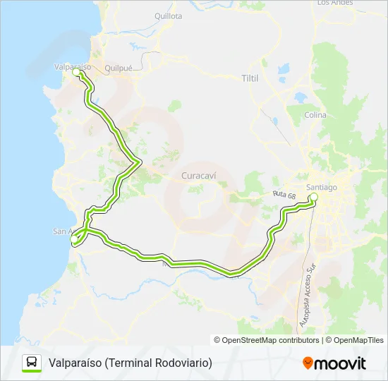 FLIXBUS CL014 Micro Line Map