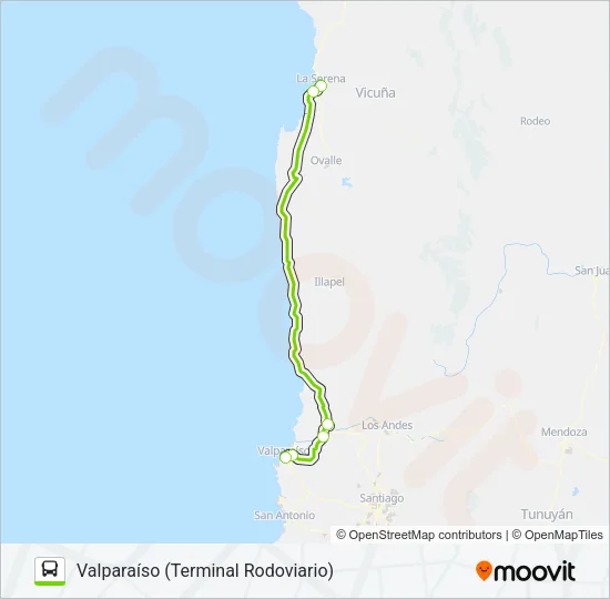 FLIXBUS CL042 Micro Line Map