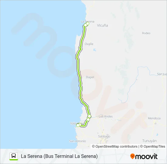 FLIXBUS CL042 Micro Line Map