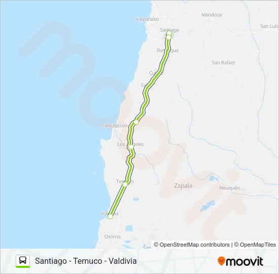 FLIXBUS CL022 Micro Line Map
