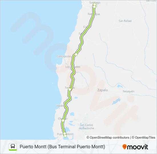 FLIXBUS CL024 Micro Line Map