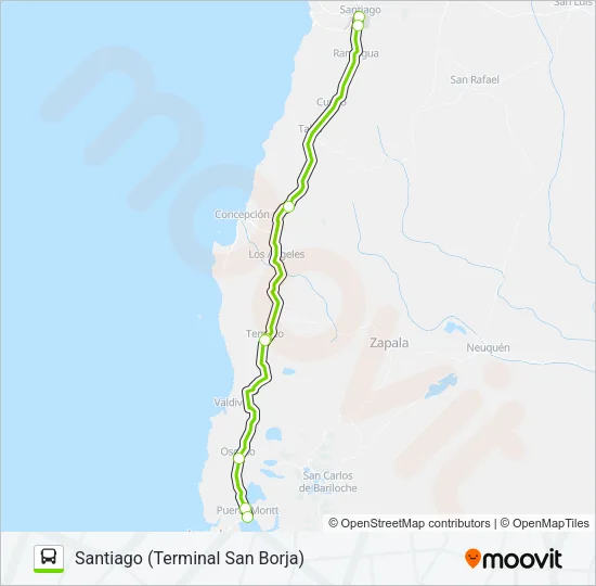 FLIXBUS CL024 Micro Line Map