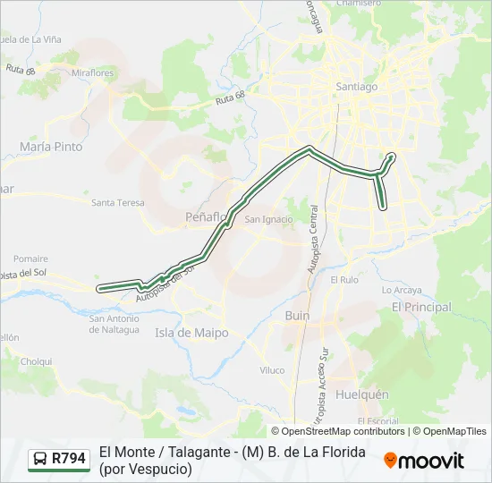 R794 Micro Line Map