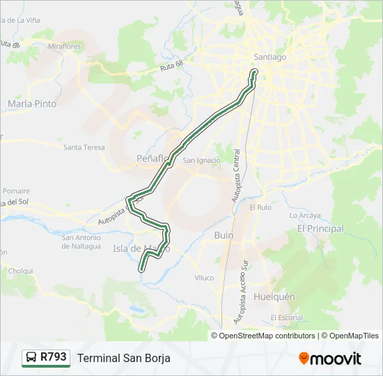 R793 Micro Line Map