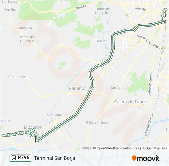R796 Micro Line Map