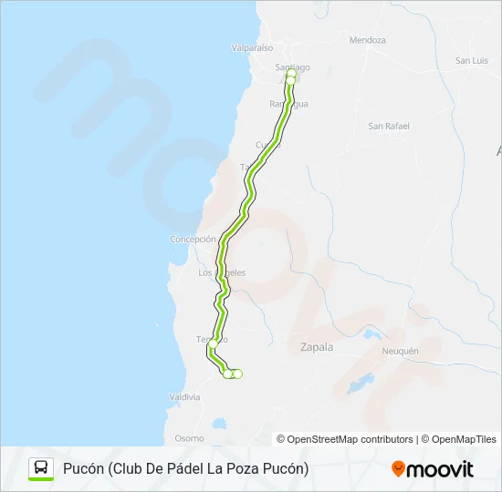 FLIXBUS CL023 Micro Line Map