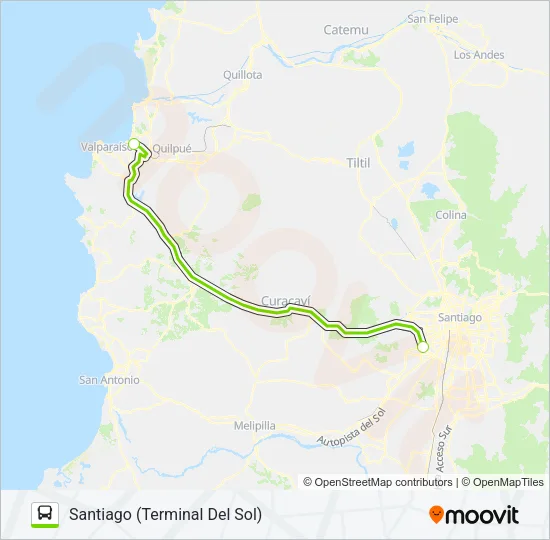 FLIXBUS CL101 Micro Line Map