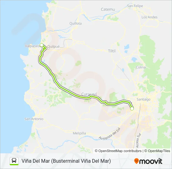 FLIXBUS CL101 Micro Line Map