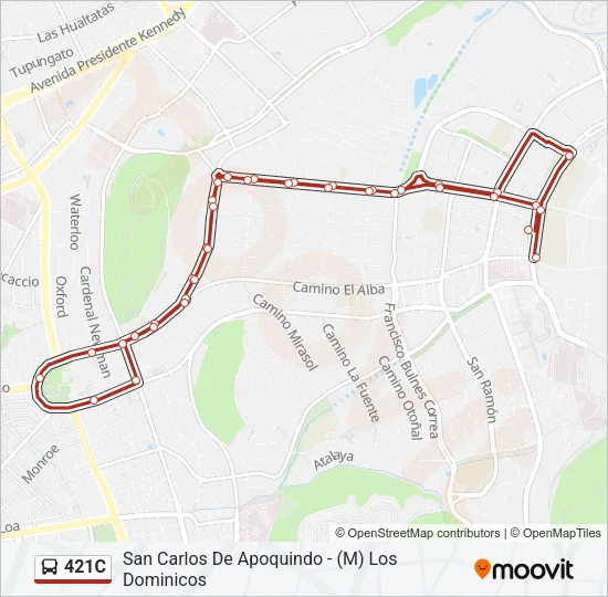 421C Micro Line Map