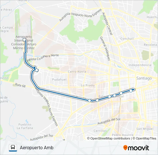 CENTROPUERTO Micro Line Map