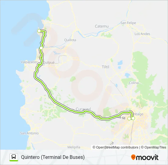FLIXBUS CL011 Micro Line Map