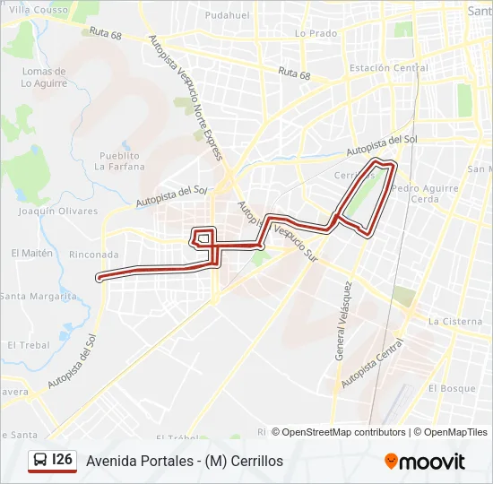 I26 Micro Line Map