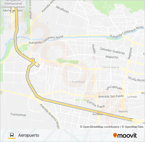CENTROPUERTO Micro Line Map