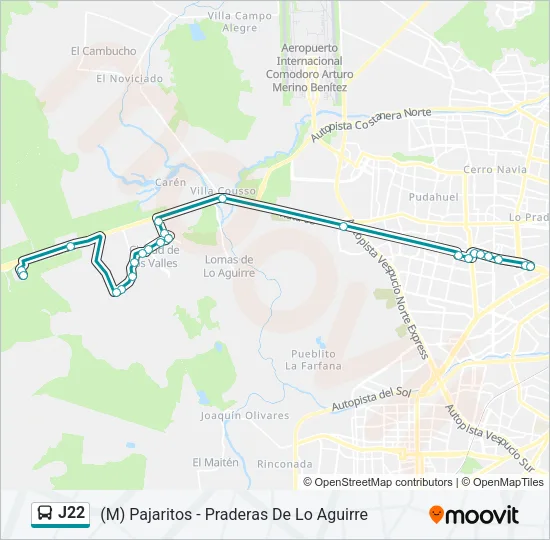 J22 Micro Line Map