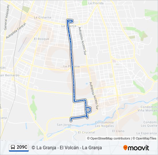 209C Micro Line Map